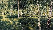 Isaac Levitan Birch Forest oil painting